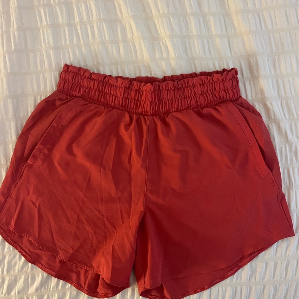 Under Armour Women's Red Athletic Shorts